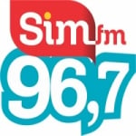 Logo da emissora Rádio SIM 96.7 FM