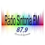 Logo da emissora Rádio Sintonia 104.9 FM