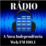 Logo da emissora Web Rádio  A Nova Independência FM