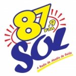 Logo da emissora Rádio Sol 87.9 FM