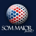 Logo da emissora Rádio Som Maior 100.7 FM