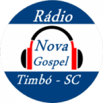 Logo da emissora Rádio Nova Gospel Timbó SC