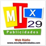 Logo da emissora Mix 29 Publicidades Web Rádio