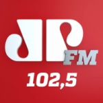Logo da emissora Rádio Jovem Pan 102.5 FM