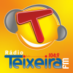 Logo da emissora Rádio Teixeira 104.9 FM