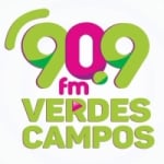 Logo da emissora Rádio Verdes Campos 90.9 FM