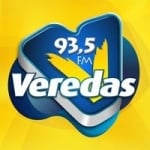 Logo da emissora Rádio Veredas 93.5 FM