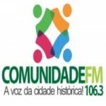 Logo da emissora Rádio Comunidade 106.3 FM