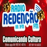 Logo da emissora Rádio Redenção FM