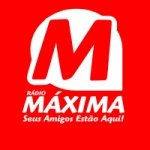 Logo da emissora Rádio Máxima Goiânia