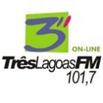 Logo da emissora Rádio Três Lagoas 101.7 FM