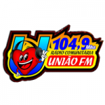 Logo da emissora Rádio União 104.9 FM