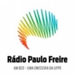 Logo da emissora Rádio Paulo Freire 820 AM