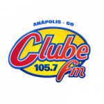 Logo da emissora Rádio Clube 105.7 FM