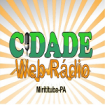 Logo da emissora Cidade Web Rádio
