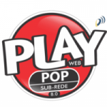 Logo da emissora Play Pop 8.0