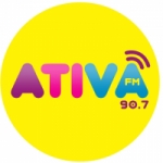 Logo da emissora Rádio Ativa FM