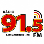 Logo da emissora Rádio 91.5 FM