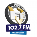 Logo da emissora Rádio Rede Fé 102.7 FM