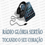 Logo da emissora Rádio Glória Sertão