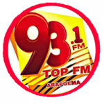 Logo da emissora Rádio 93.1 Top FM