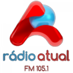 Logo da emissora Rádio Atual 105.1 FM