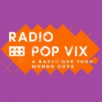 Logo da emissora Rádio Pop Vix