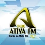 Logo da emissora Rádio Ativa 98.7 FM