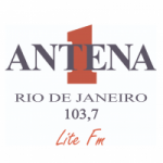 Logo da emissora Rádio Antena 1 Lite FM 103.7