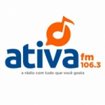 Logo da emissora Rádio Ativa FM