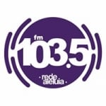 Logo da emissora Rádio Rede Aleluia 103.5 FM