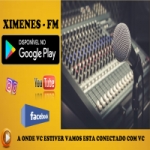 Logo da emissora Rádio Ximenes FM