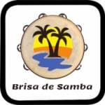 Logo da emissora Brisa de Samba