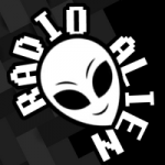 Logo da emissora Rádio Alien