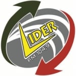 Logo da emissora Rádio Líder 104.9 FM