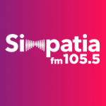 Logo da emissora Rádio Simpatia 105.5 FM