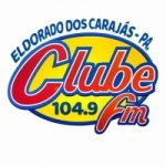 Logo da emissora Rádio Clube 104.9 FM