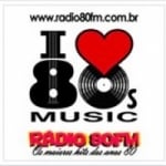 Logo da emissora Rádio 80 FM