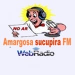 Logo da emissora Rádio Amargosa Sucupira FM