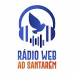 Logo da emissora Rádio Web AD Santarém