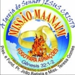 Logo da emissora Missão Maanaim