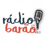 Logo da emissora Rádio Barão 105.9 FM