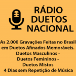 Logo da emissora Rádio Duetos Nacional