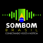 Logo da emissora Rádio Sombom Brasil