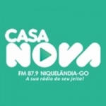 Logo da emissora Rádio Casa Nova 87.9 FM