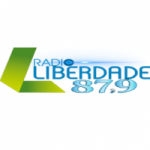 Logo da emissora Rádio Liberdade 87.9 FM