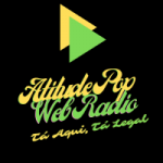 Logo da emissora Rádio Atitude Pop