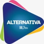 Logo da emissora Rádio Alternativa 98.7 FM