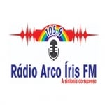 Logo da emissora Rádio Arco Iris 105.9 FM