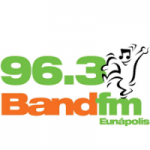 Logo da emissora Rádio Band FM 96.3